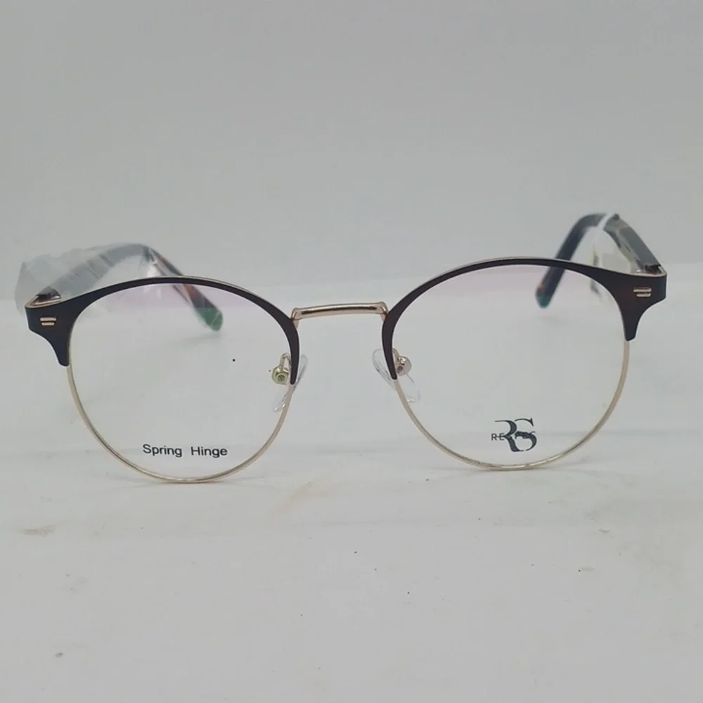 Nwt Rx-Able Respec Eyeglass Frames Res-18-34 Gold Brown Tortoise